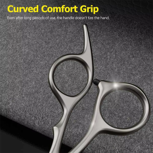 professional stainless steel thinning scissors – sharp edge hair cutting & styling shears | ironcure industries